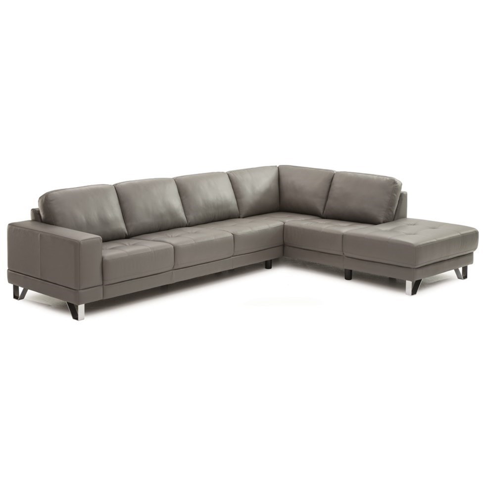 Palliser Seattle Contemporary 2Piece Sectional with Chaise Find Your